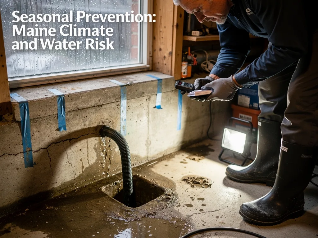 Seasonal Prevention: Maine Climate and Water Risk